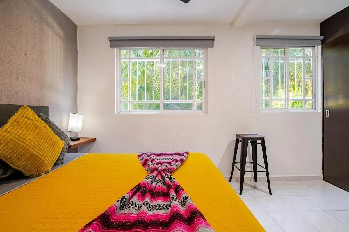 Jardin Departamento Privado 2 Habitaciones Cancún Mexiko
