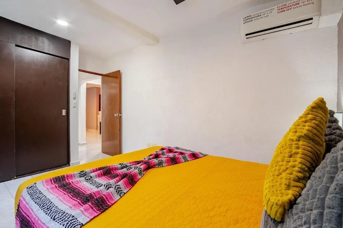 Jardin Departamento Privado 2 Habitaciones Cancún Apartmán