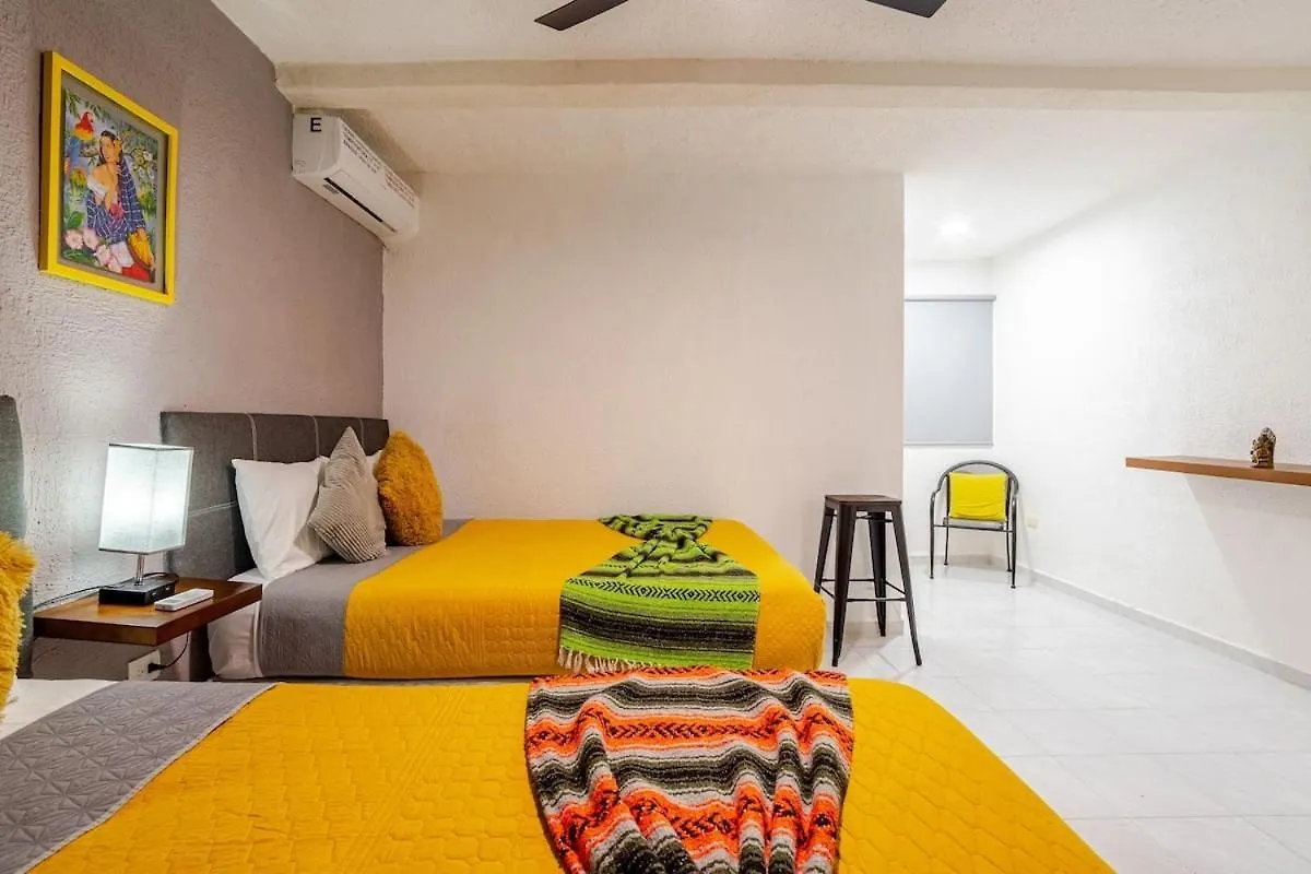 Jardin Departamento Privado 2 Habitaciones Cancun Apartment