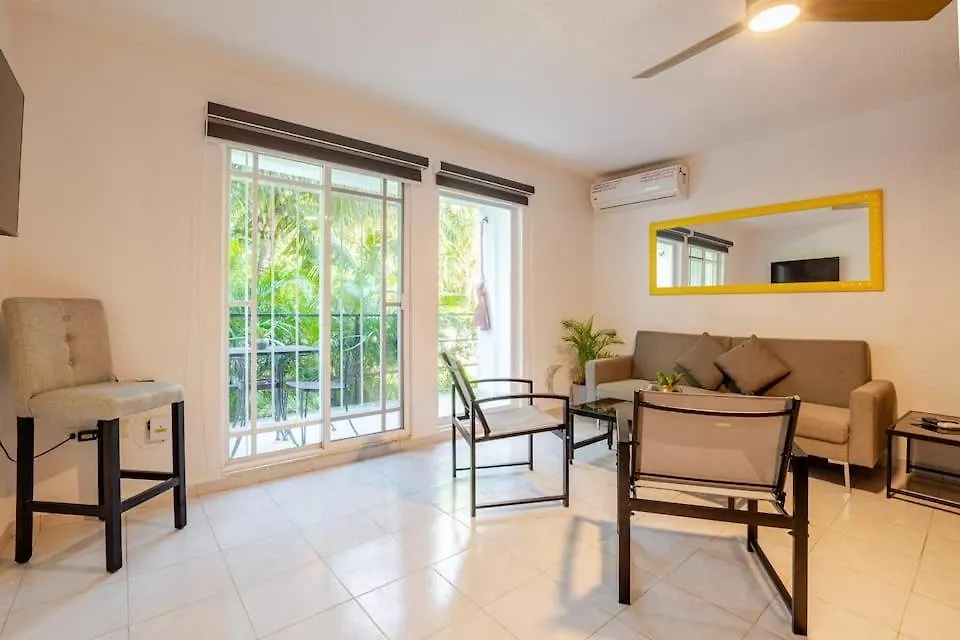 Jardin Departamento Privado 2 Habitaciones Cancun