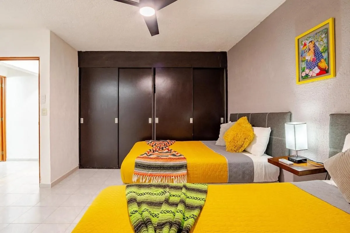 Jardin Departamento Privado 2 Habitaciones Cancún 0*,  Messico